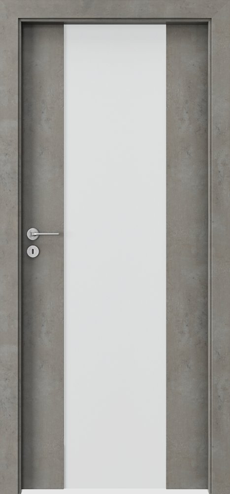 Interiérové dveře PORTA FOCUS 4.B - dýha CPL HQ 0,2 - beton světlý