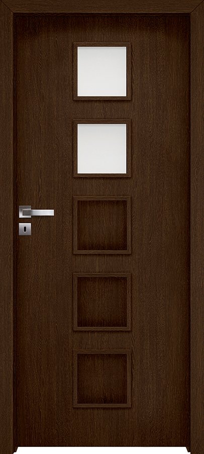 Interiérové dveře INVADO TORINO 3 - dýha Enduro 3D - dub ušlechtilý B541