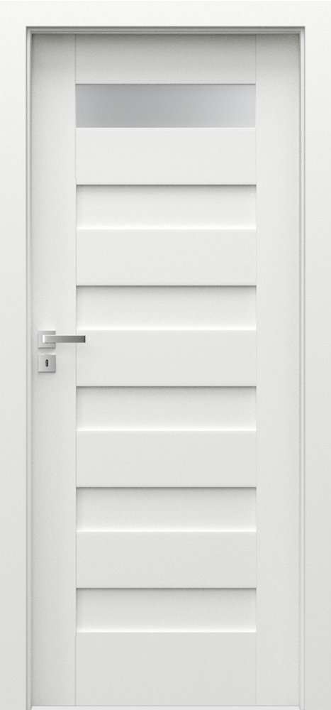 Interiérové dveře PORTA KONCEPT C.1 - folie Premium - bílá