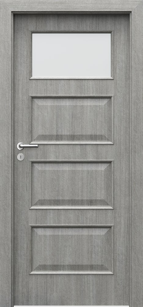 Posuvné interiérové dveře PORTA NOVA 5.2 - Portalamino - dub stříbřitý