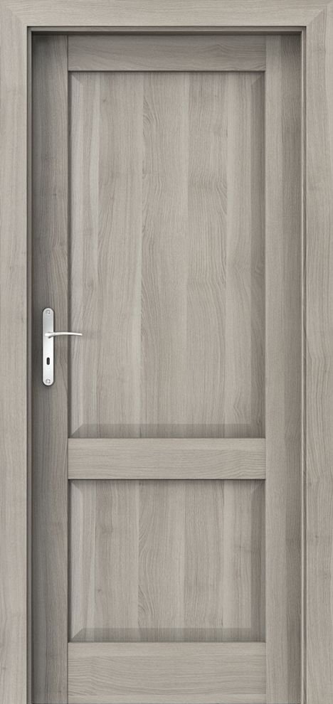 Posuvné interiérové dveře PORTA BALANCE A.0 - dýha Portasynchro 3D - akát stříbrný