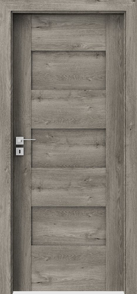 Interiérové dveře PORTA KONCEPT K.0 - dýha Portaperfect 3D - dub Sibiřský