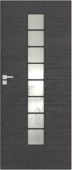 Interiérové dveře DRE STANDARD 40s - dýha DRE-Cell - dub šedý kartáčovaný