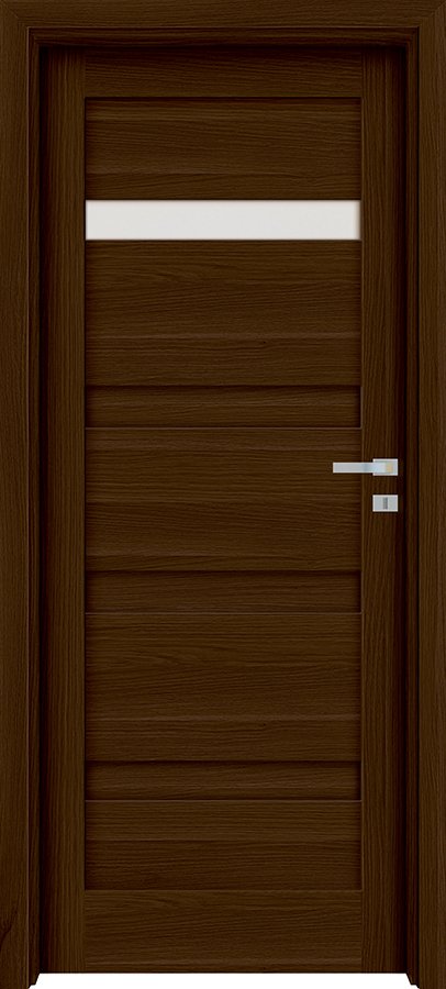 Interiérové dveře INVADO MARTINA 2 - Eco-Fornir forte - ořech duro B473