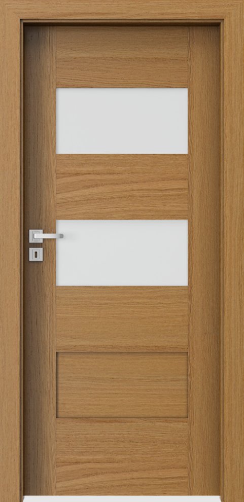 Interiérové dveře PORTA NATURA KONCEPT K.2 - přírodní dýha Satin - dub Winchester