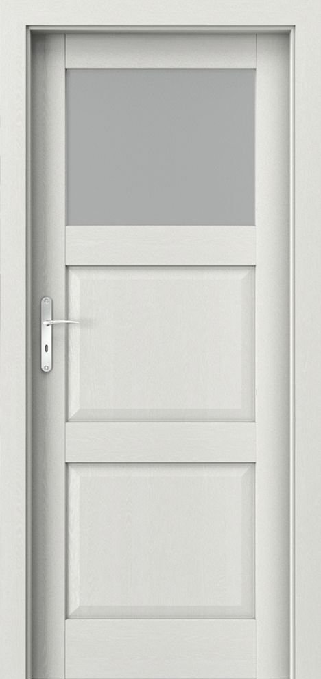 Posuvné interiérové dveře PORTA BALANCE D.1 - dýha Portasynchro 3D - wenge bílá