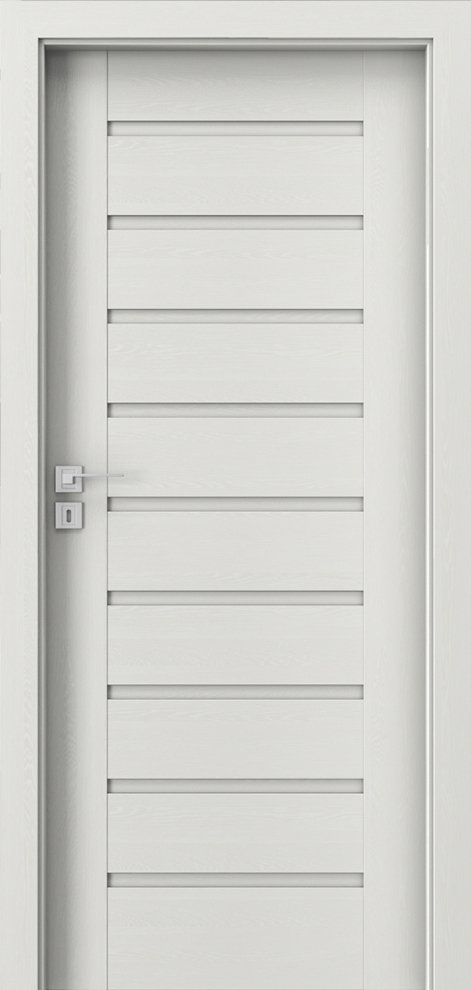 Posuvné interiérové dveře PORTA KONCEPT A.0 - dýha Portasynchro 3D - wenge bílá