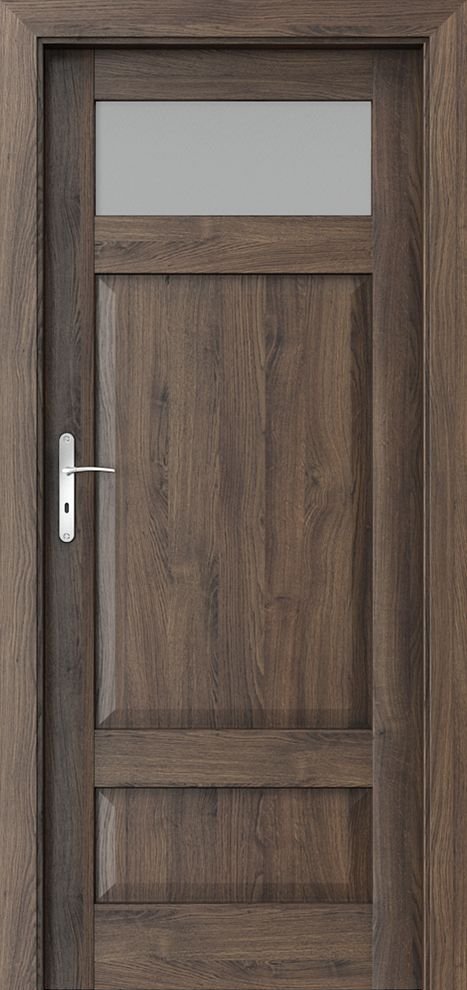 Interiérové dveře PORTA HARMONY C.1 - dýha Portasynchro 3D - dub šarlatový