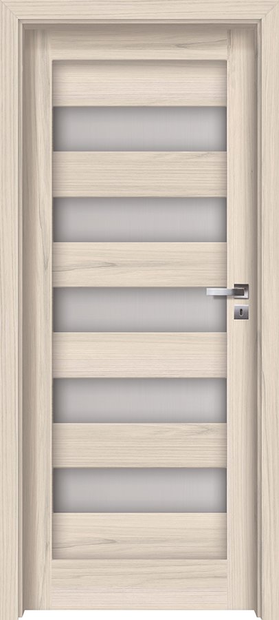 Posuvné interiérové dveře INVADO DOMINO 3 - dýha Enduro plus - dub jarní B705