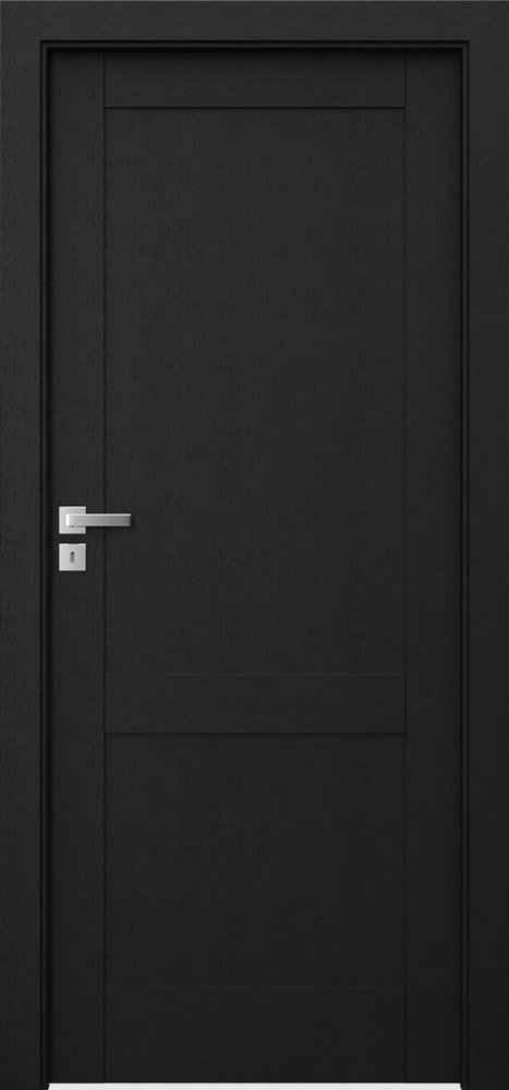 Interiérové dveře PORTA NATURA GRANDE C.0 - přírodní dýha Select - černá