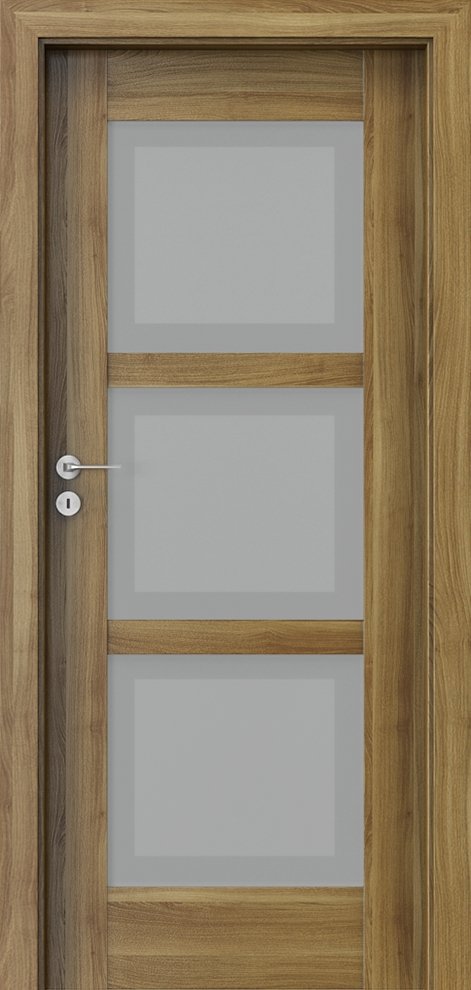 Interiérové dveře PORTA INSPIRE B.3 - dýha Portasynchro 3D - akát medový