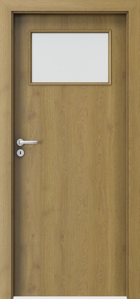 Interiérové dveře PORTA Laminát CPL 1.2 - dýha CPL HQ 0,7 - dub přírodní