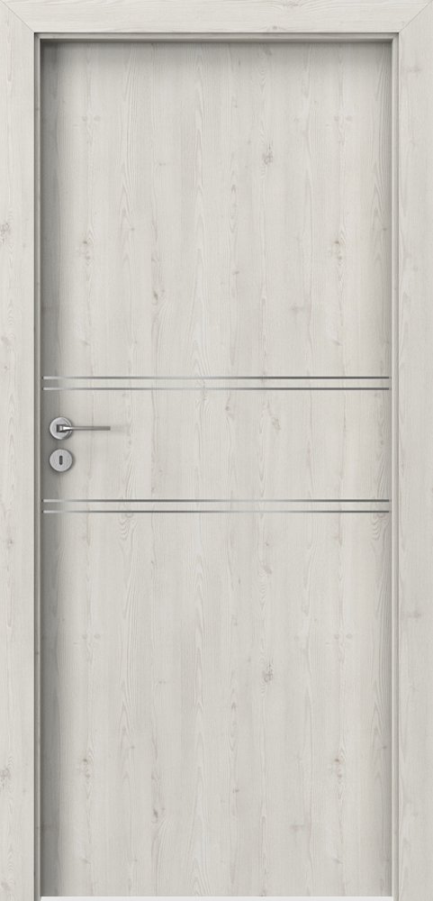 Posuvné interiérové dveře PORTA LINE C.1 - dýha Portasynchro 3D - borovice norská