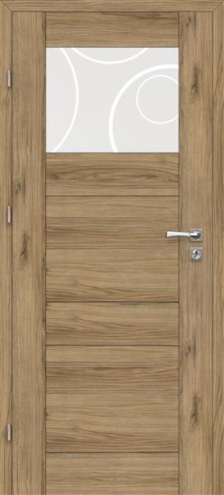 Interiérové dveře VOSTER TANGO 30 - dýha 3D - ořech italský