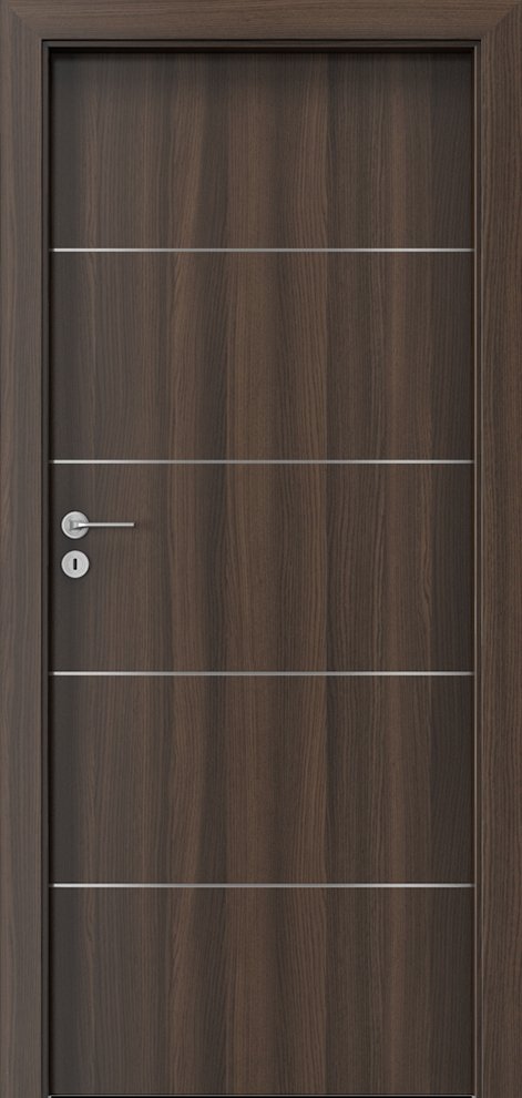 Posuvné interiérové dveře PORTA LINE E.1 - dýha CPL HQ 0,2 - dub miláno 5