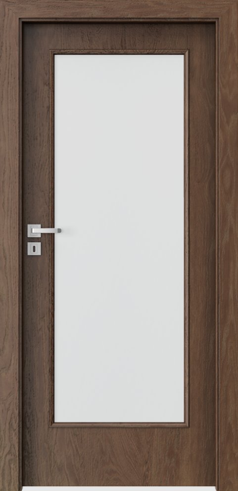 Interiérové dveře PORTA NATURA CLASSIC 1.3 - přírodní dýha Satin - dub hnědý