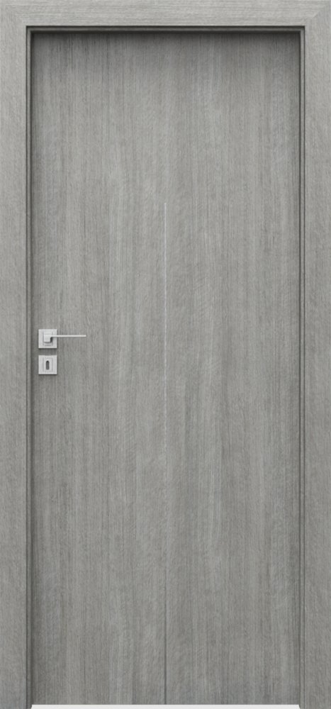 Interiérové dveře PORTA LINE H.1 - Portalamino - dub stříbřitý