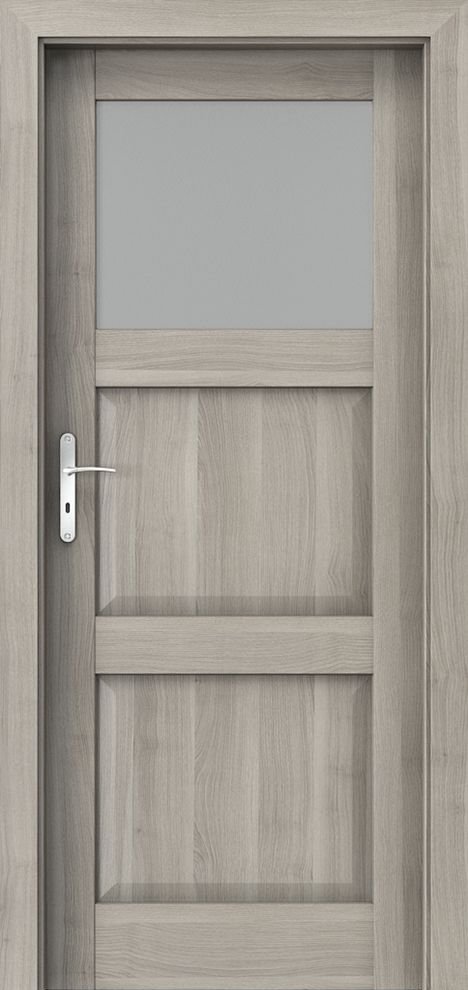 Interiérové dveře PORTA BALANCE D.1 - dýha Portasynchro 3D - akát stříbrný