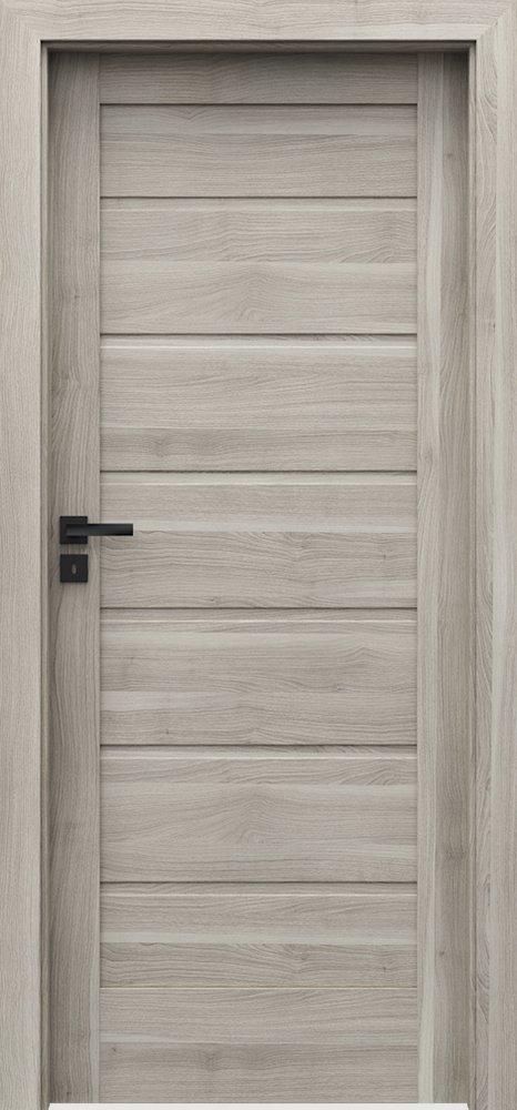 Interiérové dveře VERTE HOME J - J0 - dýha Portasynchro 3D - akát stříbrný