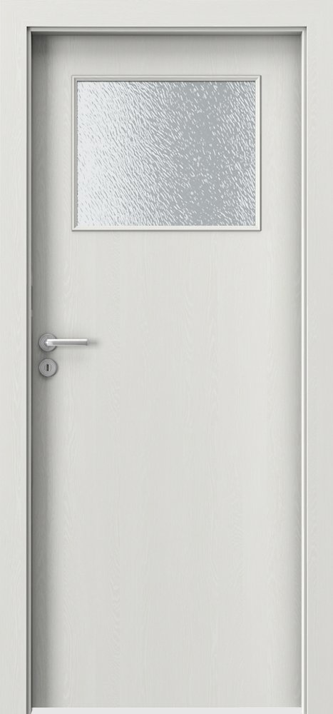 Posuvné interiérové dveře PORTA DECOR - model M - dýha Portasynchro 3D - wenge bílá