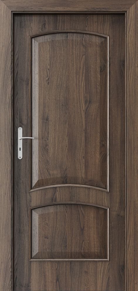 Interiérové dveře PORTA NOVA 6.3 - dýha Portasynchro 3D - dub šarlatový