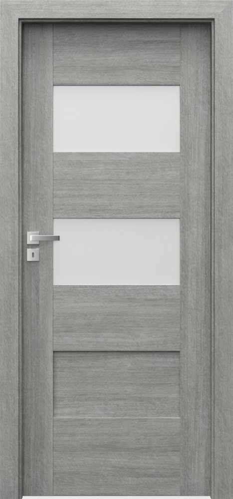 Interiérové dveře PORTA KONCEPT K.2 - Portalamino - dub stříbřitý