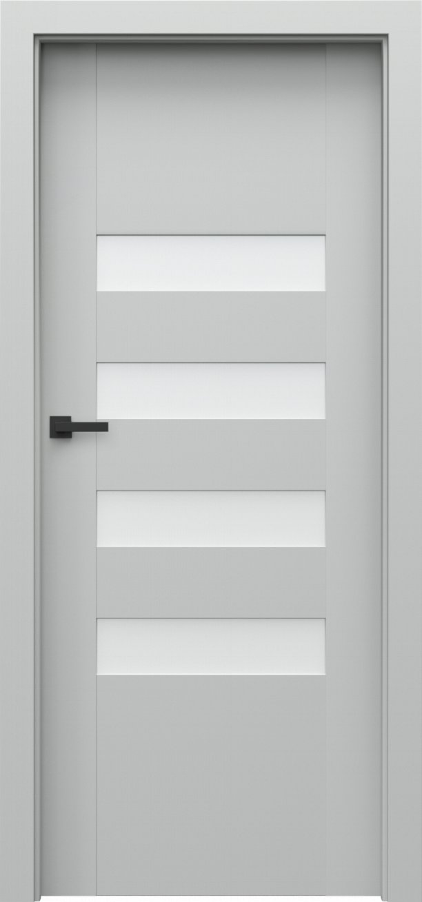 Interiérové dveře PORTA KONCEPT H.4 - Portadecor - šedá