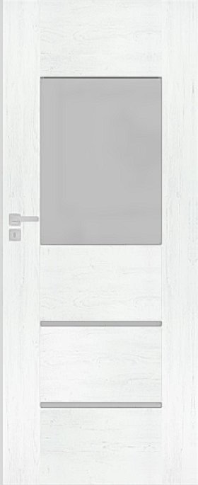 Interiérové dveře DRE AURI - model 2 - dýha DRE-Cell - borovice bílá