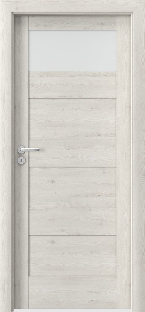 Posuvné interiérové dveře VERTE L - L1 - dýha Portasynchro 3D - borovice norská