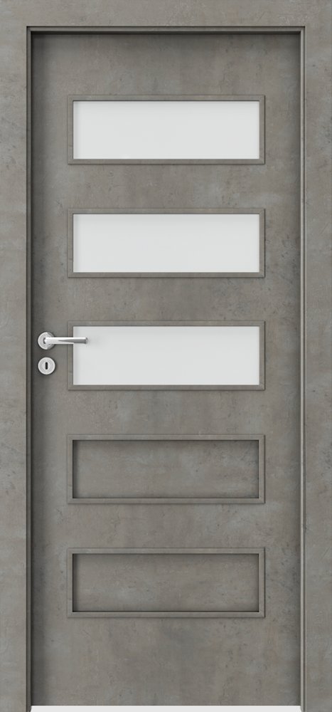 Interiérové dveře PORTA FIT G.3 - dýha CPL HQ 0,2 - beton světlý