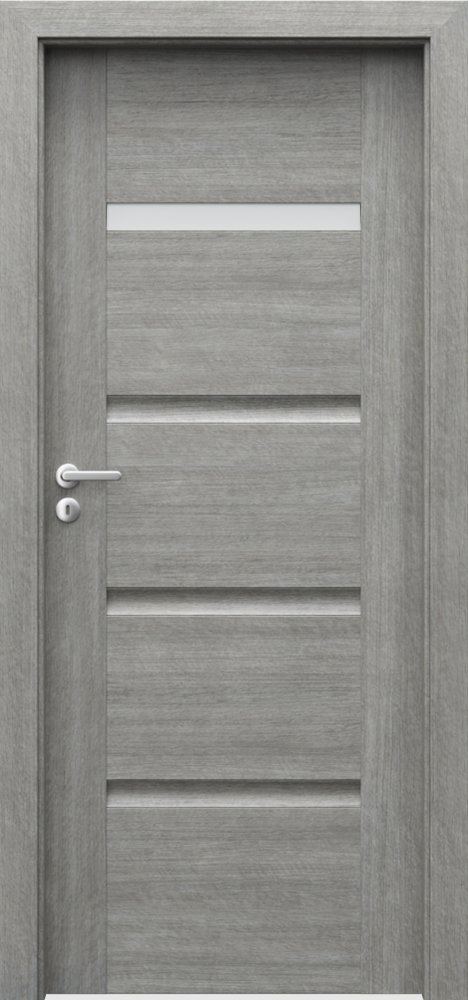 Posuvné interiérové dveře PORTA INSPIRE C.1 - Portalamino - dub stříbřitý