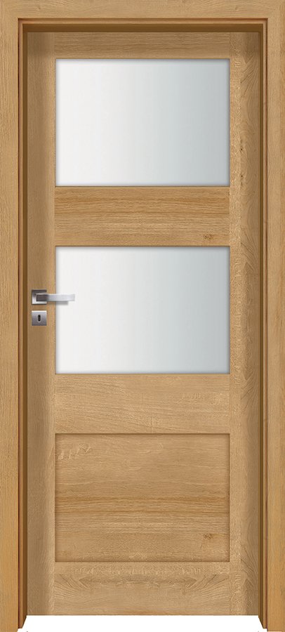 Interiérové dveře INVADO FOSSANO 4 - dýha Enduro 3D - dub evropský B639