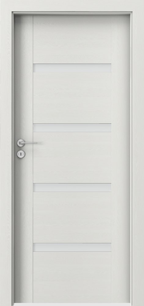 Interiérové dveře PORTA INSPIRE C.4 - dýha Portasynchro 3D - wenge bílá