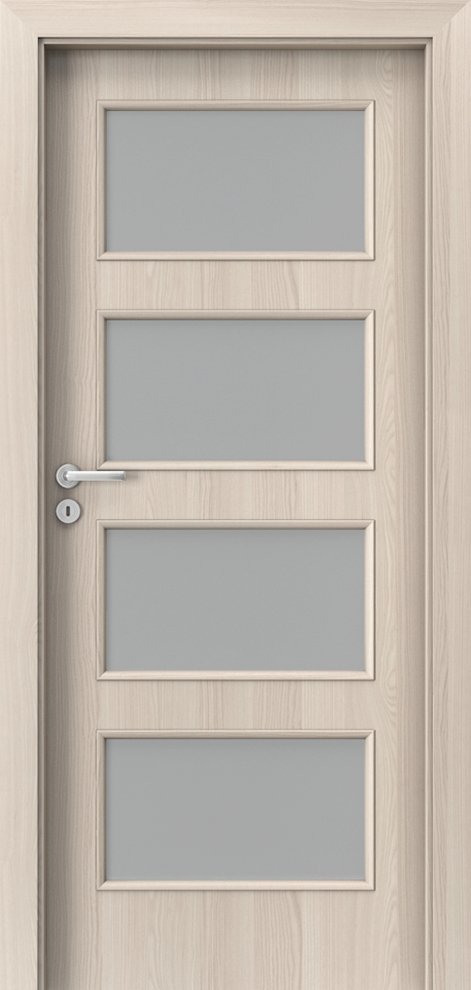 Posuvné interiérové dveře PORTA Laminát CPL 5.5 - dýha CPL HQ 0,2 - ořech bělený