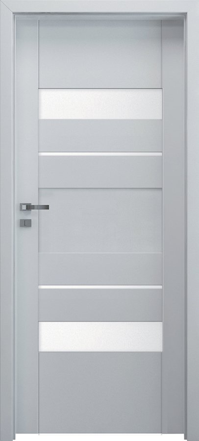 Interiérové dveře INVADO PASARO 3 - Eco-Fornir laminát CPL - bílá B490