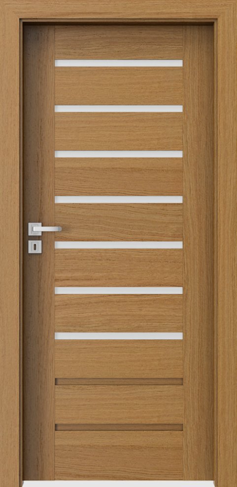 Interiérové dveře PORTA NATURA KONCEPT A.7 - přírodní dýha Satin - dub Winchester