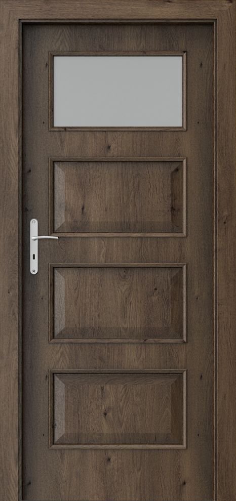 Interiérové dveře PORTA NOVA 5.2 - dýha Portaperfect 3D - dub jižní