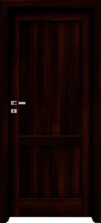 Interiérové dveře INVADO LARINA NEVE 1 - dýha Enduro - eben B406