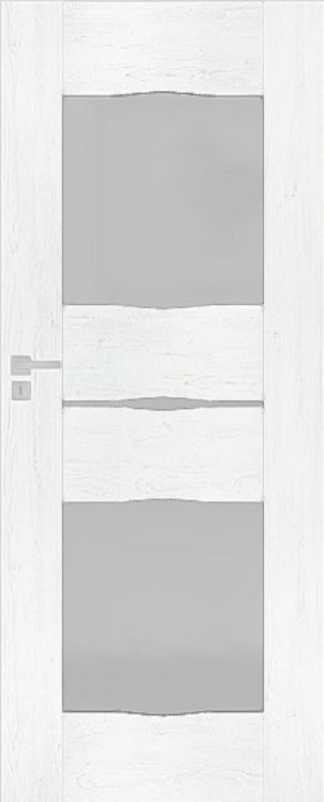 Interiérové dveře DRE VERANO - model 4 - dýha DRE-Cell - borovice bílá