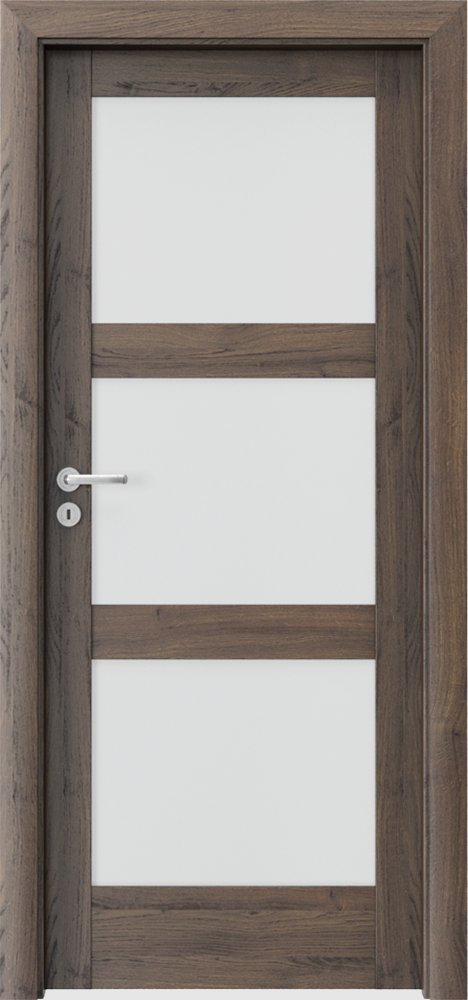 Interiérové dveře VERTE N - N3 - dýha Portasynchro 3D - dub šarlatový
