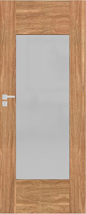 Interiérové dveře DRE AURI - model 4 - dýha DRE-Cell - ořech karamelový