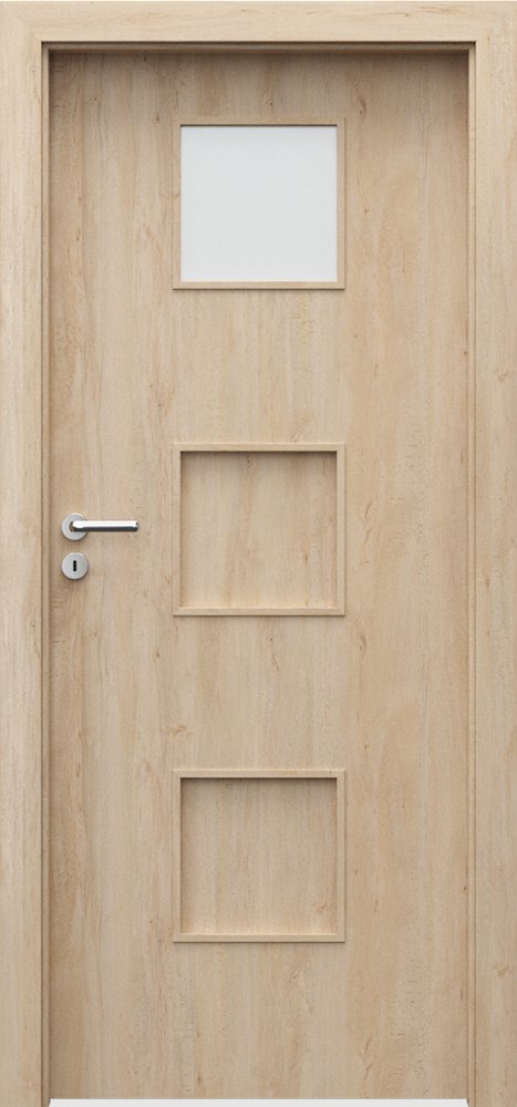 Posuvné interiérové dveře PORTA FIT C.1 - dýha Portaperfect 3D - buk Skandinávský