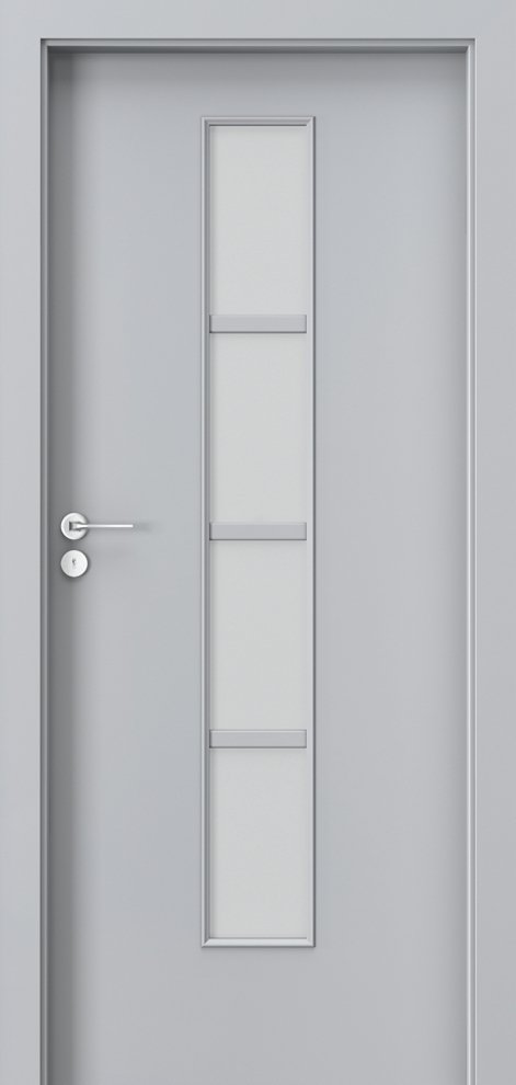 Posuvné interiérové dveře PORTA STYL 2 - dýha CPL HQ 0,2 - šedá euroinvest