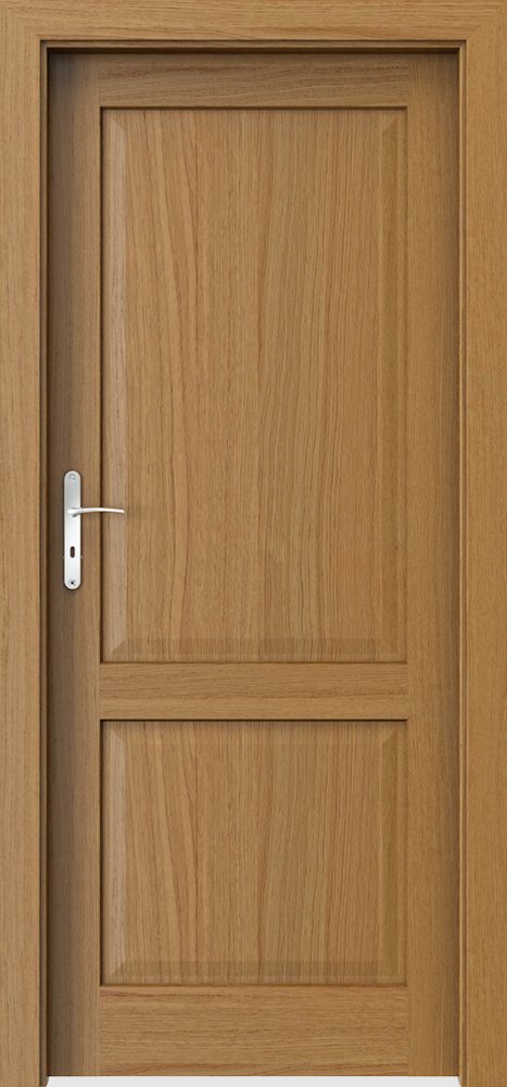 Interiérové dveře PORTA CORDOBA - plné - přírodní dýha Satin - dub Winchester