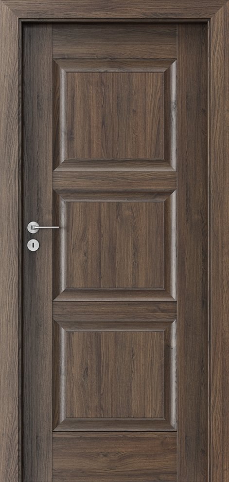 Interiérové dveře PORTA INSPIRE B.0 - dýha Portasynchro 3D - dub šarlatový