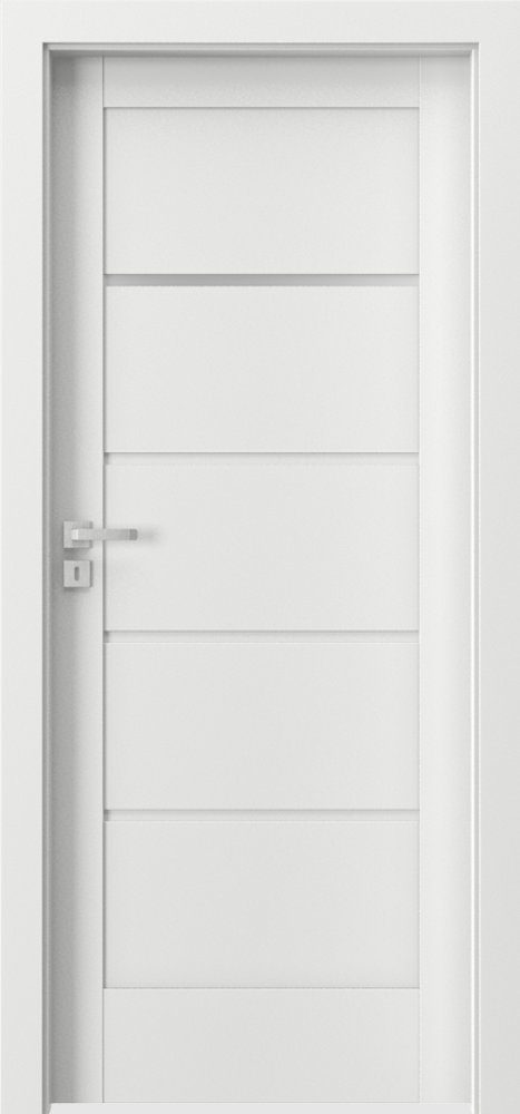 Interiérové dveře VERTE G - G1 - dýha Portadecor - bílá