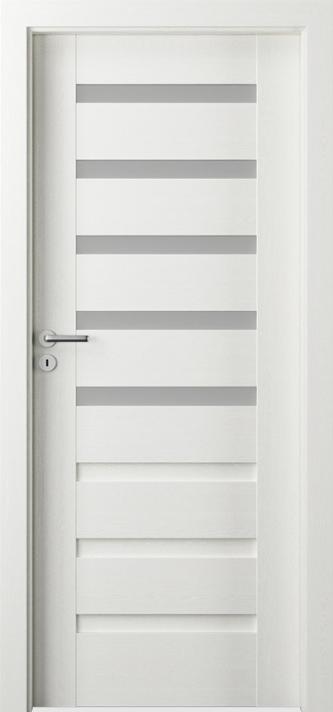 Interiérové dveře VERTE PREMIUM D - D5 - dýha Portasynchro 3D - wenge bílá