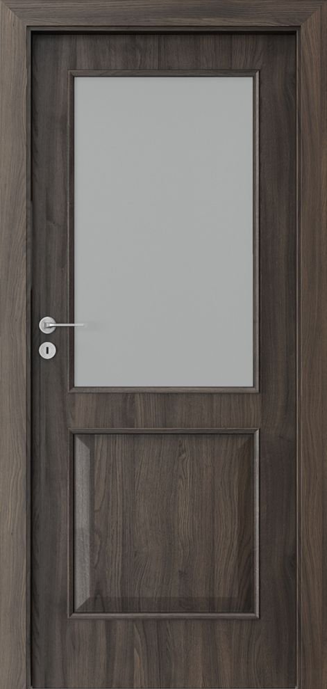 Posuvné interiérové dveře PORTA NOVA 3.2 - dýha Portasynchro 3D - dub tmavý