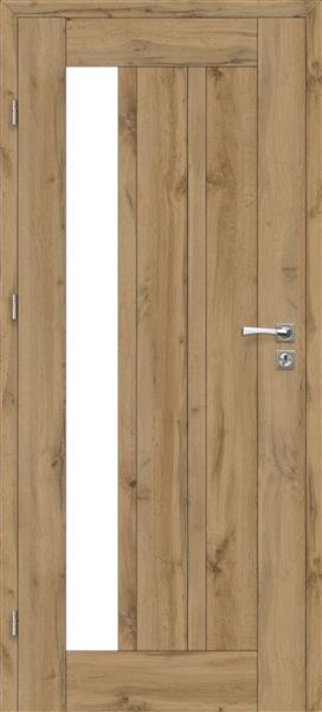 Interiérové dveře VOSTER BORNOS 70 - dýha 3D - dub olejovaný
