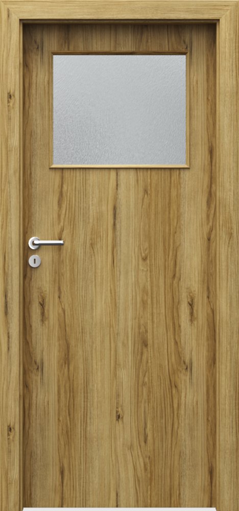 Posuvné interiérové dveře PORTA DECOR - model M - dýha Portadecor - dub Catania
